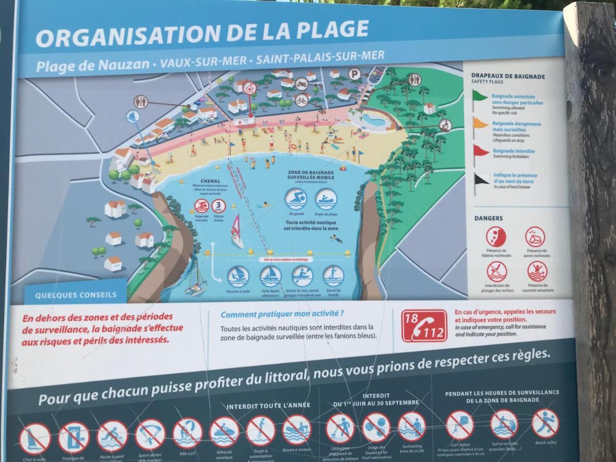Ferienwohnung Nauzan Vaux-sur-Mer Exterior foto